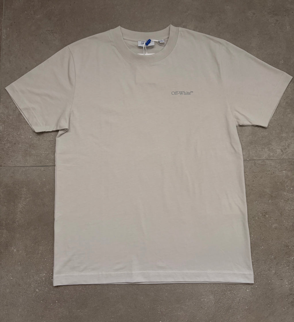 T-shirt Off White Beige