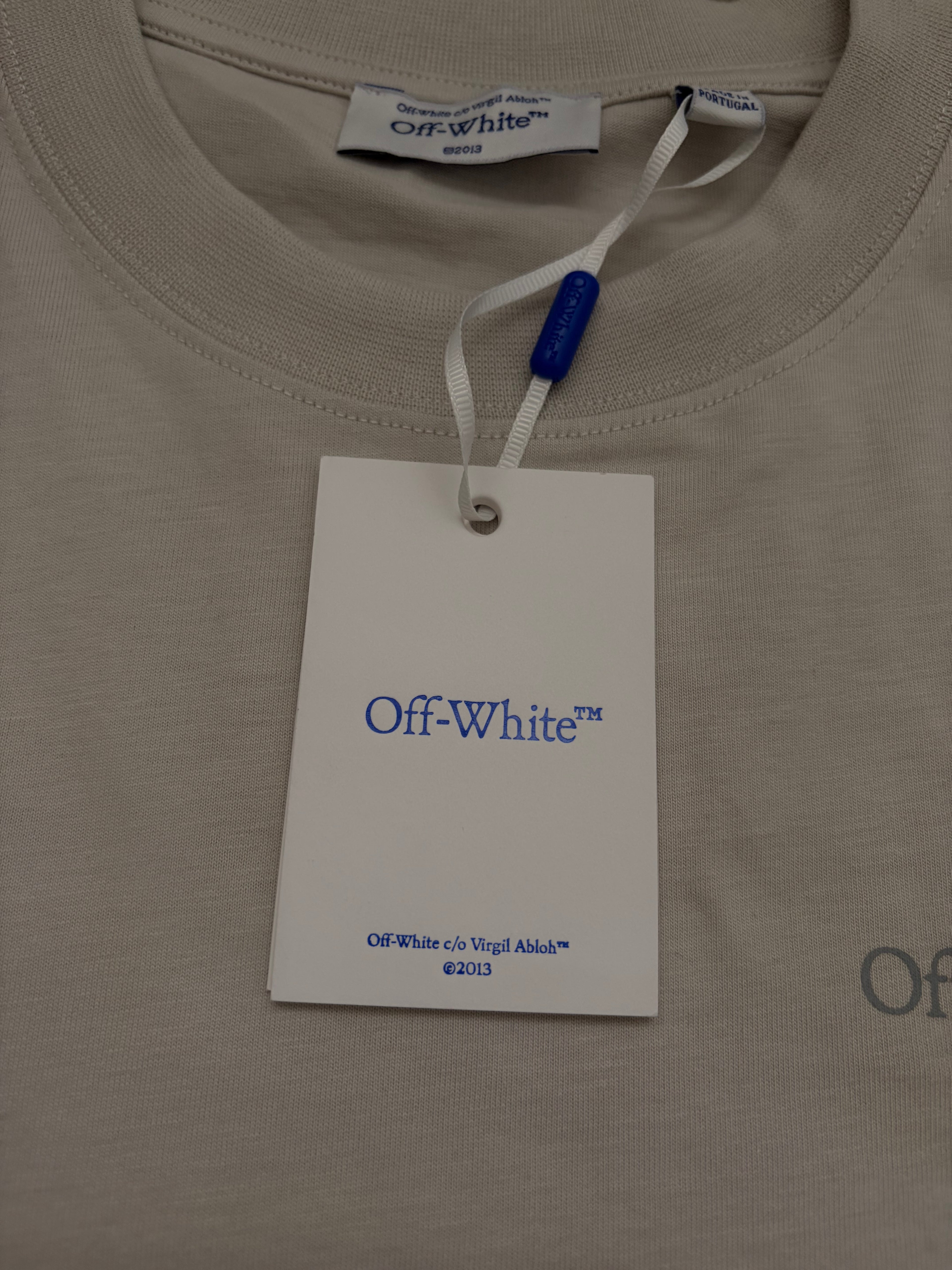 T-shirt Off White Beige