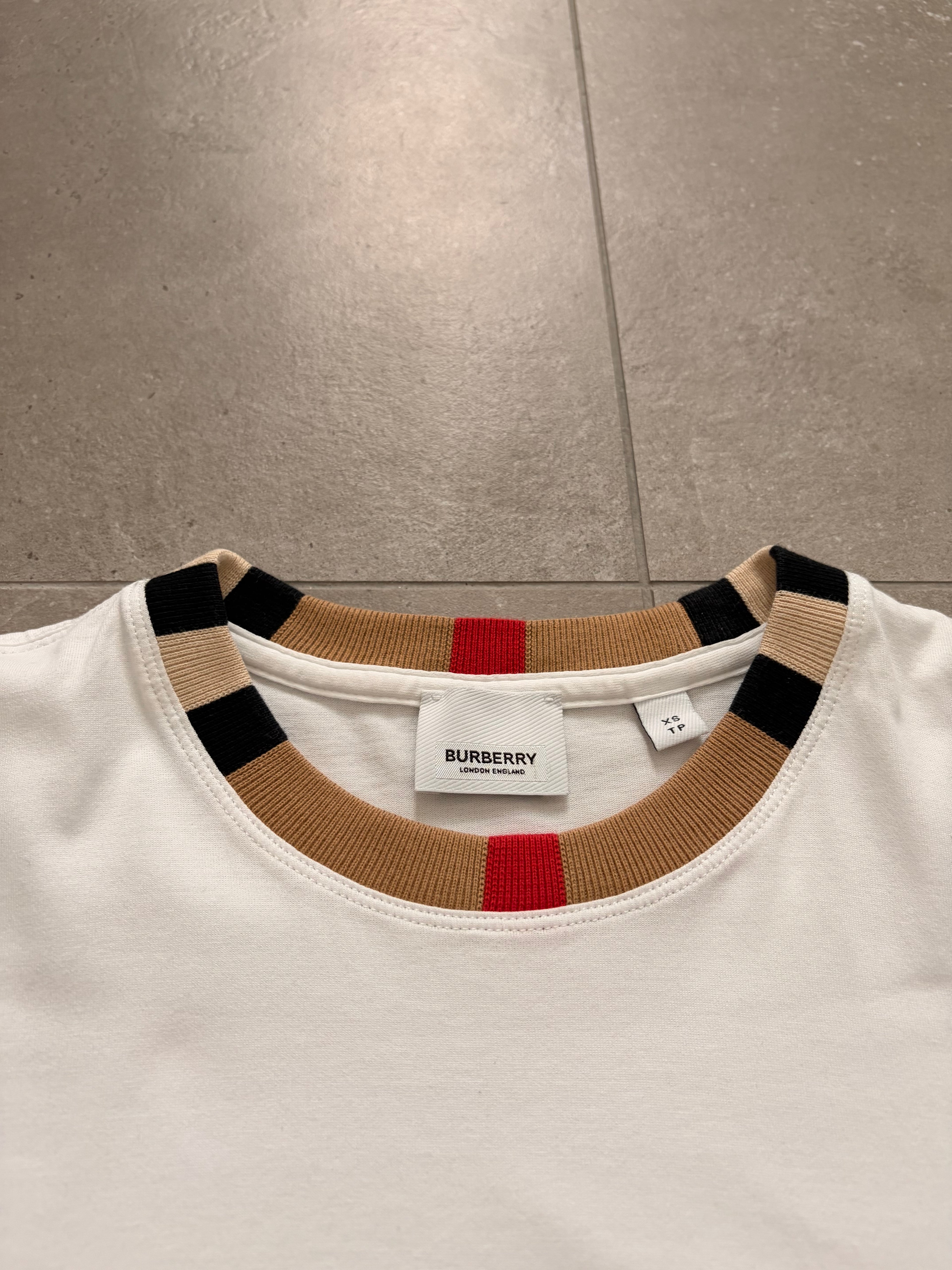 T-shirt Burberry White