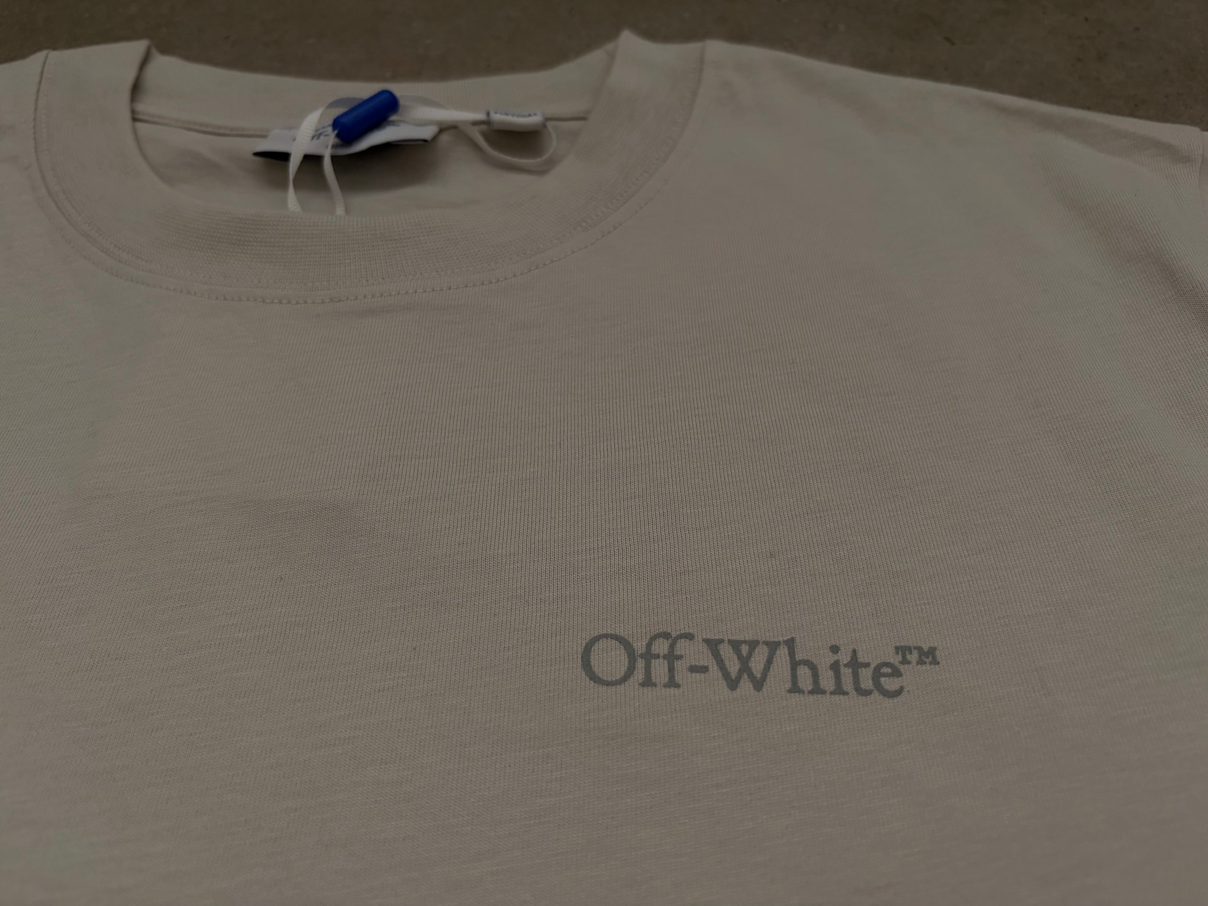 T-shirt Off White Beige