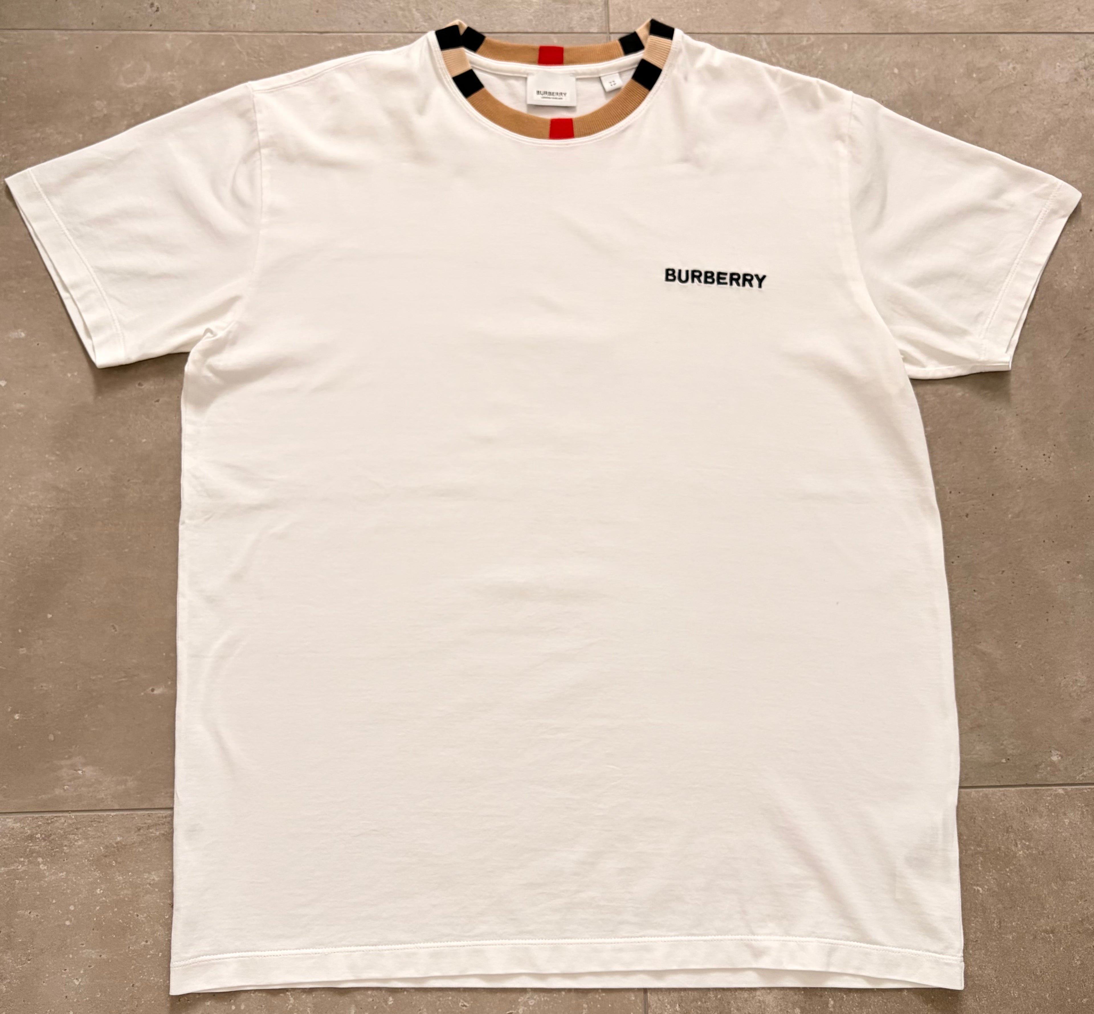 T-shirt Burberry White