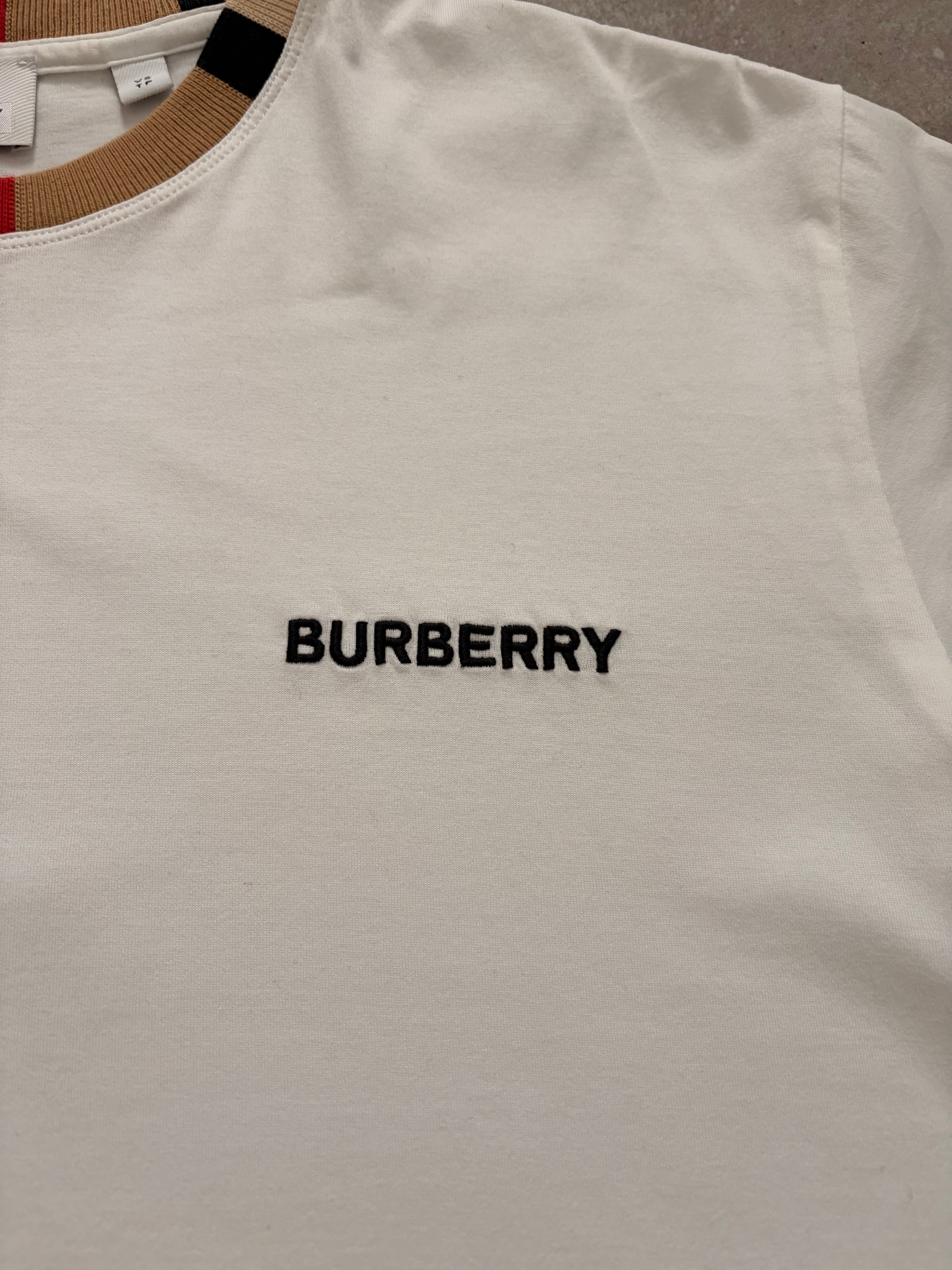 T-shirt Burberry White